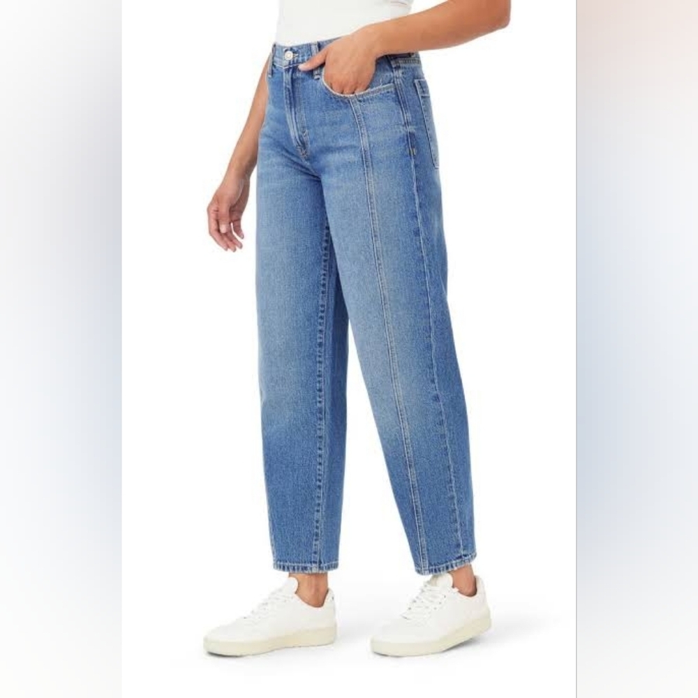 Kensie Blue Flare & Wide Leg Jeans - Picture 3 of 4
